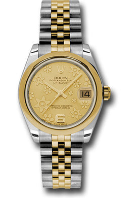 Rolex Steel and YG Datejust - 31mm - Mid-Size #178243 chfj