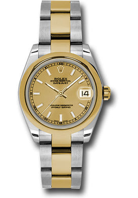 Rolex Steel and YG Datejust - 31mm - Mid-Size #178243 chio