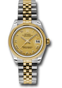 Rolex Steel and YG Datejust - 31mm - Mid-Size #178243 chrj
