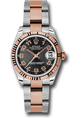 Rolex Steel and 18k RG Datejust - 31mm - Mid-Size #178271 bkcao
