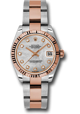 Rolex Steel and 18k RG Datejust - 31mm - Mid-Size #178271 mdo