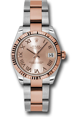 Rolex Steel and 18k RG Datejust - 31mm - Mid-Size #178271 pro