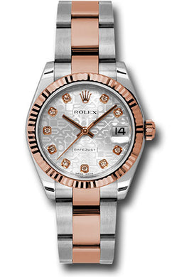 Rolex Steel and 18k RG Datejust - 31mm - Mid-Size #178271 sjdo