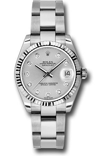 Rolex Steel and 18k WG Datejust - 31mm - Mid-Size #178274 sdo