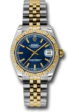 Rolex Steel, YG, & Diamond Datejust - 31mm - Mid-Size #178313 bsj