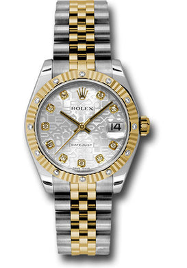 Rolex Steel, YG, & Diamond Datejust - 31mm - Mid-Size #178313 sjdj