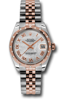 Rolex Steel, RG, & Diamond Datejust - 31mm - Mid-Size #178341 mrj