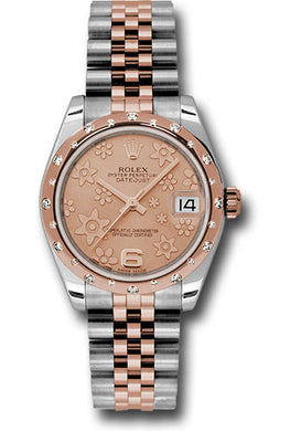 Rolex Steel, RG, & Diamond Datejust - 31mm - Mid-Size #178341 pchfj