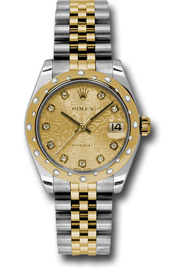 Rolex Steel, YG, & Diamond Datejust - 31mm - Mid-Size #178343 chjdj