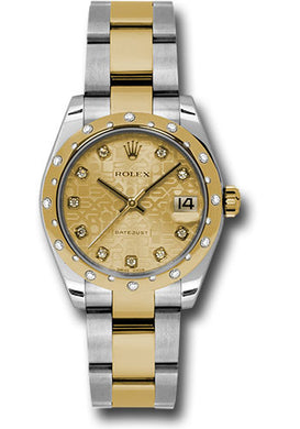 Rolex Steel, YG, & Diamond Datejust - 31mm - Mid-Size #178343 chjdo