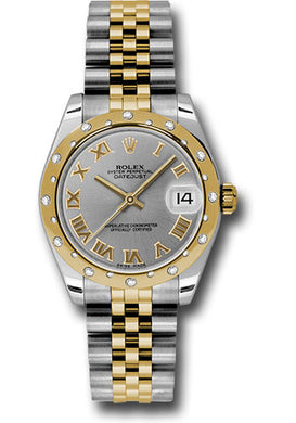 Rolex Steel, YG, & Diamond Datejust - 31mm - Mid-Size #178343 grj