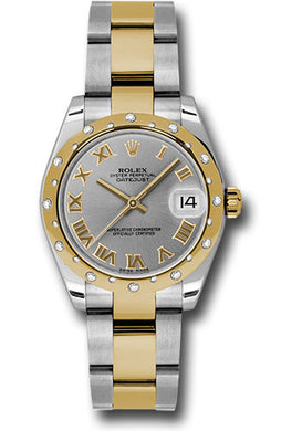 Rolex Steel, YG, & Diamond Datejust - 31mm - Mid-Size #178343 gro