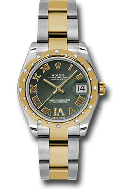 Rolex Steel, YG, & Diamond Datejust - 31mm - Mid-Size #178343 ogdro