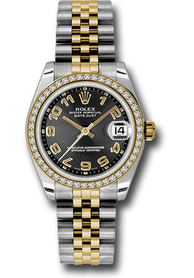 Rolex Steel, YG, & Diamond Datejust - 31mm - Mid-Size #178383 bkcaj