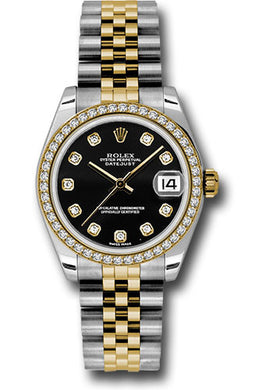 Rolex Steel, YG, & Diamond Datejust - 31mm - Mid-Size #178383 bkdj
