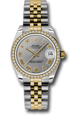 Rolex Steel, YG, & Diamond Datejust - 31mm - Mid-Size #178383 grj
