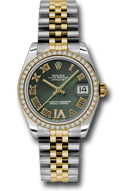Rolex Steel, YG, & Diamond Datejust - 31mm - Mid-Size #