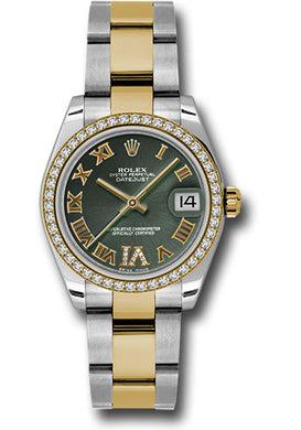 Rolex Steel, YG, & Diamond Datejust - 31mm - Mid-Size #178383 ogdro