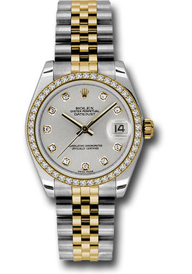 Rolex Steel, YG, & Diamond Datejust - 31mm - Mid-Size #178383 sdj