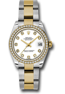 Rolex Steel, YG, & Diamond Datejust - 31mm - Mid-Size #178383 wdo