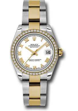 Rolex Steel, YG, & Diamond Datejust - 31mm - Mid-Size #178383 wro