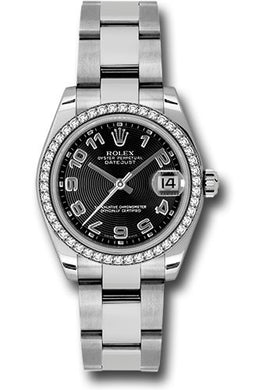 Rolex Steel, WG, & Diamond Datejust - 31mm - Mid-Size #178384 bkcao