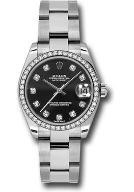 Rolex Steel, WG, & Diamond Datejust - 31mm - Mid-Size #178384 bkdo