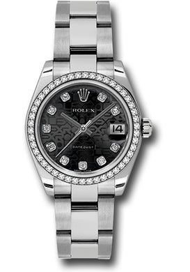 Rolex Steel, WG, & Diamond Datejust - 31mm - Mid-Size #178384 bkjdo