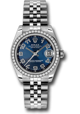 Rolex Steel, WG, & Diamond Datejust - 31mm - Mid-Size #178384 blcaj