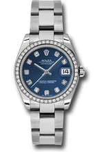 Rolex Steel, WG, & Diamond Datejust - 31mm - Mid-Size #