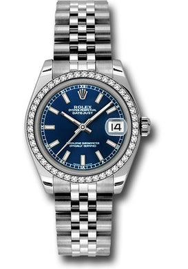 Rolex Steel, WG, & Diamond Datejust - 31mm - Mid-Size #