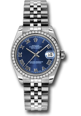 Rolex Steel, WG, & Diamond Datejust - 31mm - Mid-Size #