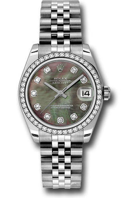 Rolex Steel, WG, & Diamond Datejust - 31mm - Mid-Size #178384 dkmdj