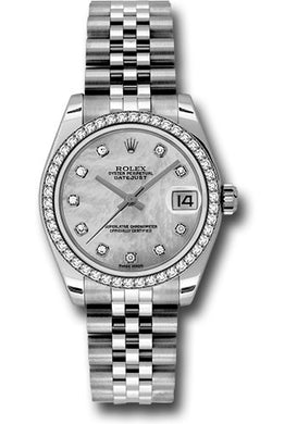 Rolex Steel, WG, & Diamond Datejust - 31mm - Mid-Size #178384 mdj
