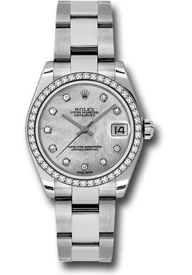 Rolex Steel, WG, & Diamond Datejust - 31mm - Mid-Size #178384 mdo