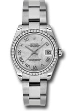 Rolex Steel, WG, & Diamond Datejust - 31mm - Mid-Size #178384 mro