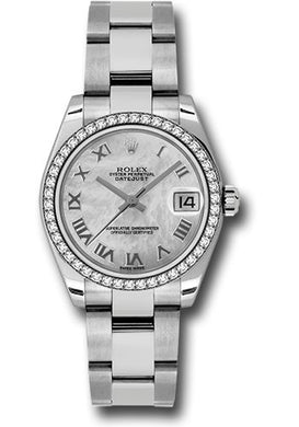 Rolex Steel, WG, & Diamond Datejust - 31mm - Mid-Size #178384 mro