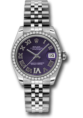 Rolex Steel, WG, & Diamond Datejust - 31mm - Mid-Size #178384 pdrj