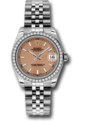 Rolex Steel, WG, & Diamond Datejust - 31mm - Mid-Size #178384 pij