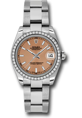 Rolex Steel, WG, & Diamond Datejust - 31mm - Mid-Size #178384 pio