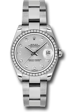 Rolex Steel, WG, & Diamond Datejust - 31mm - Mid-Size #178384 sdo