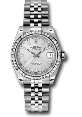 Rolex Steel, WG, & Diamond Datejust - 31mm - Mid-Size #178384 sij