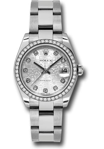 Rolex Steel, WG, & Diamond Datejust - 31mm - Mid-Size #178384 sjdo