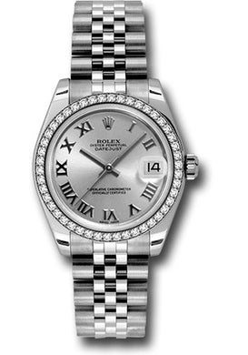 Rolex Steel, WG, & Diamond Datejust - 31mm - Mid-Size #178384 srj
