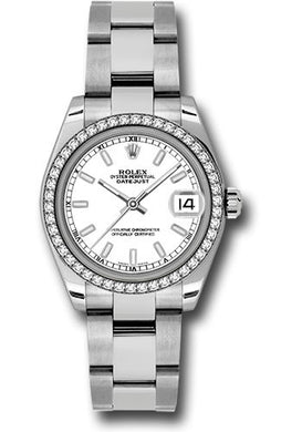 Rolex Steel, WG, & Diamond Datejust - 31mm - Mid-Size #178384 wio