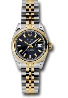 Rolex Steel and 18k YG Datejust -26mm #179163 bksj