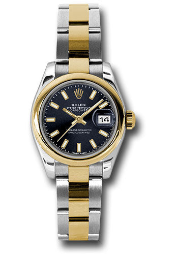 Rolex Steel and 18k YG Datejust -26mm #179163 bkso