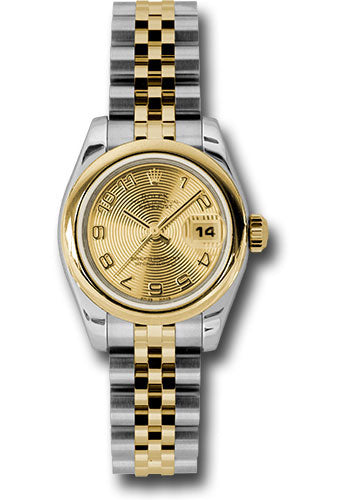 Rolex Steel and 18k YG Datejust -26mm #179163 chcaj