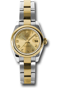 Rolex Steel and 18k YG Datejust -26mm #179163 chcao