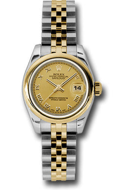 Rolex Steel and 18k YG Datejust -26mm #179163 chrj